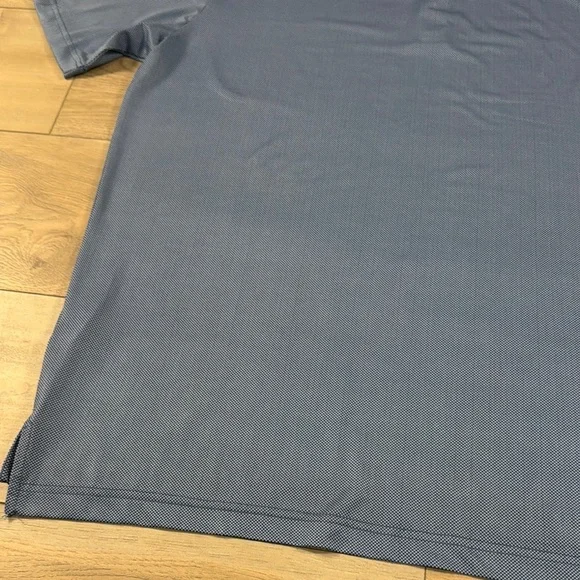 Callaway Men's Performance Color Block Blue Striped Golf Polo Shirt Opti Dri - Picture 9 of 9